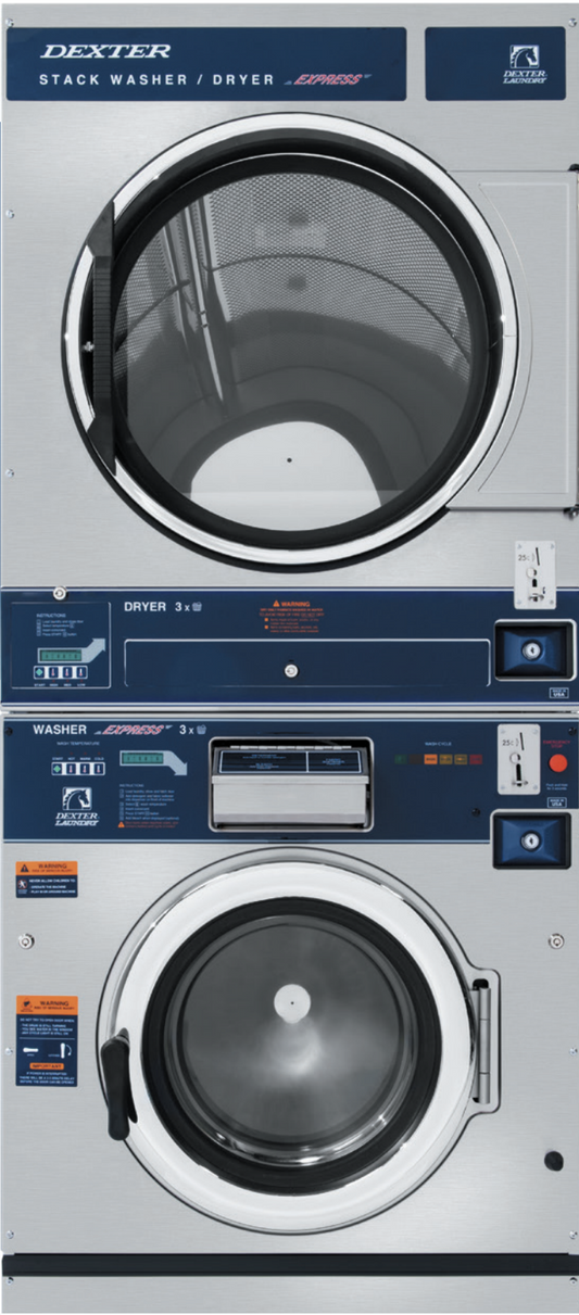 T-450 STACK WASHER-DRYER