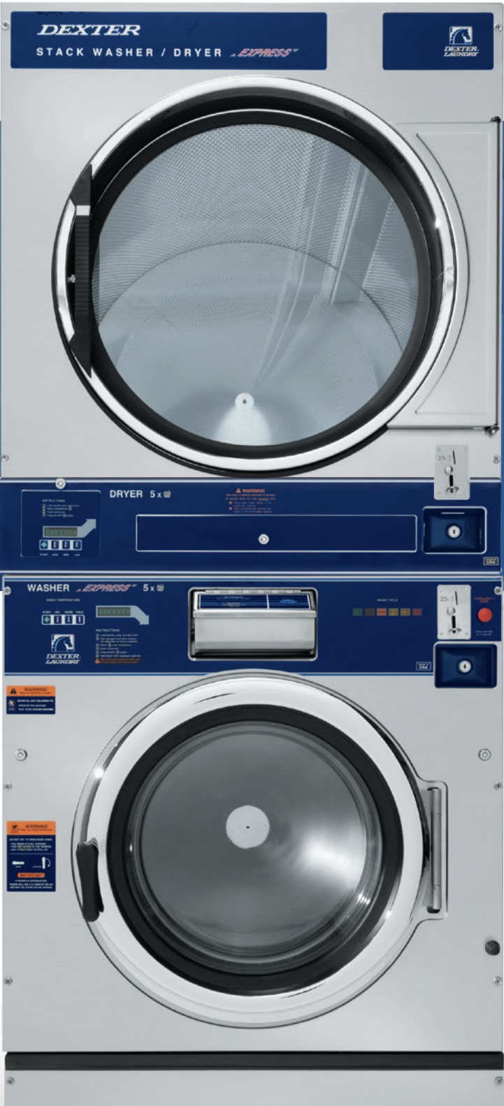 T-750 STACK WASHER-DRYER